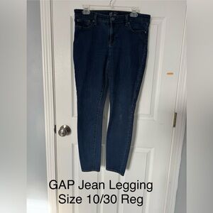 GAP Women's Dark Blue Jeggings